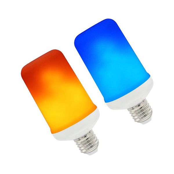 

bulbs e27 flame effect led light emulation fire flicker flameless lamps for holiday party christmas lighting