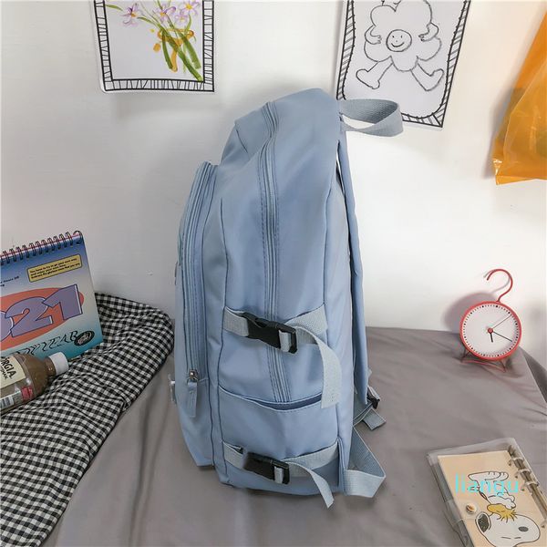 

joypessie fashion cute teens bookbag kawaii nylon women leisure backpack girls schoolbag female black travel mochila lapbag