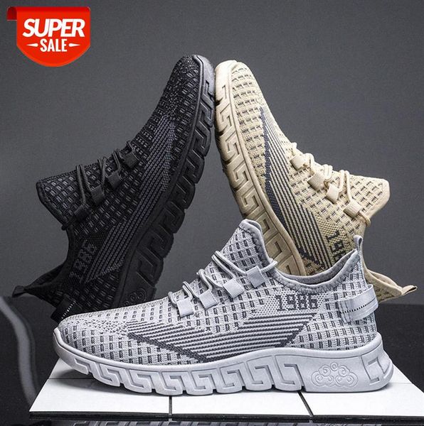 

breathable sports casual men's shoes mesh running sneakers korean #ly4b
