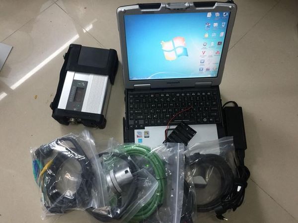 

code readers & scan tools super mb star c5 with software 2021.09 multi languages hdd speed cf30 cf-30 4g win7 lapdiagnostic tool