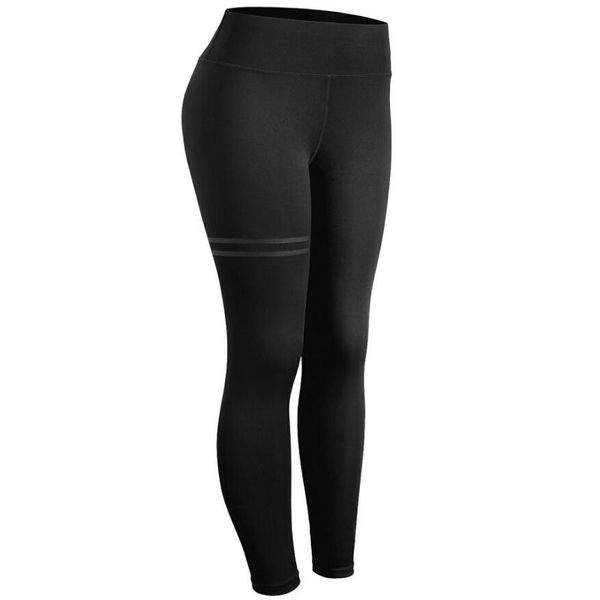 

women's soft sport pants push up gym leggings ladies' running tights skinny joggers compression, Black