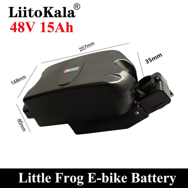 Liitokala faltbarer Elektrofahrrad-Akku 1000 W 500 W 250 W 36 V\48 V tragbarer Sicherheitsakku