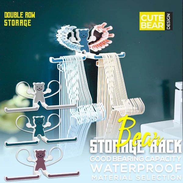 

hangers & racks multifunctional storage rack punch-clothes wall mount hanger for bathroom fbs889