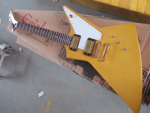 

electric guitar korena explorer, stock, you will get what you see, guitar
