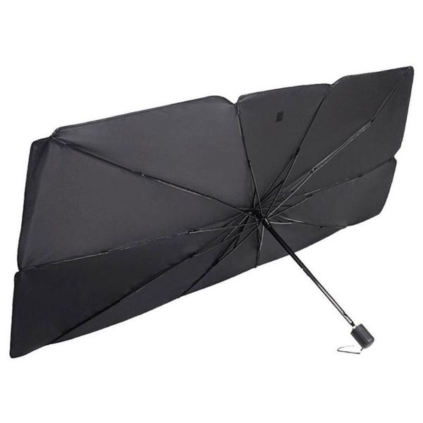 

car sunshade 1pc parasol windshield cover uv protection sun shade front window prevent falling wear resistant rainproof fold umbrella