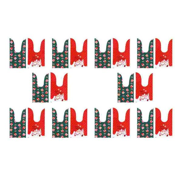 

gift wrap 100pcs christmas candy wrapping bags lovely nougat (assorted color)