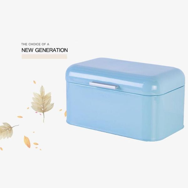

storage bottles & jars metal bread box comtainer for kitchen counterextra large breadbox perfect tin to keep your buns red black whit