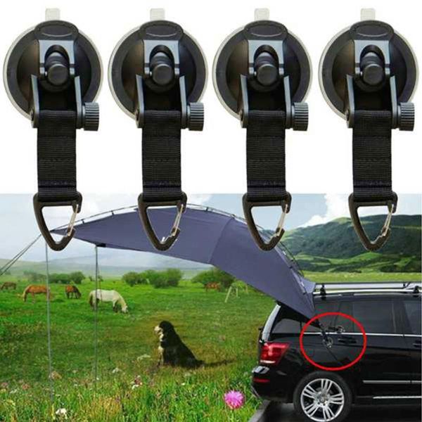 

hooks & rails car tent suction cups portable cup sunscreen canopy window