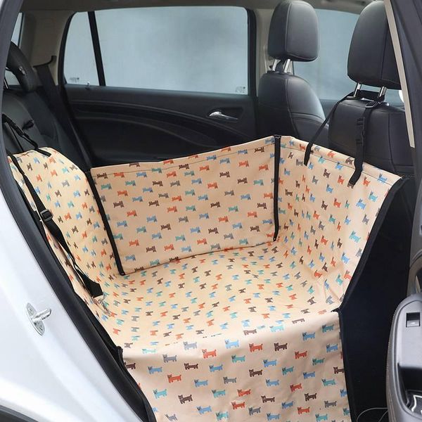 

waterproof pet car seat cover for small medium dog carrier cat mat basket travel accessories covers