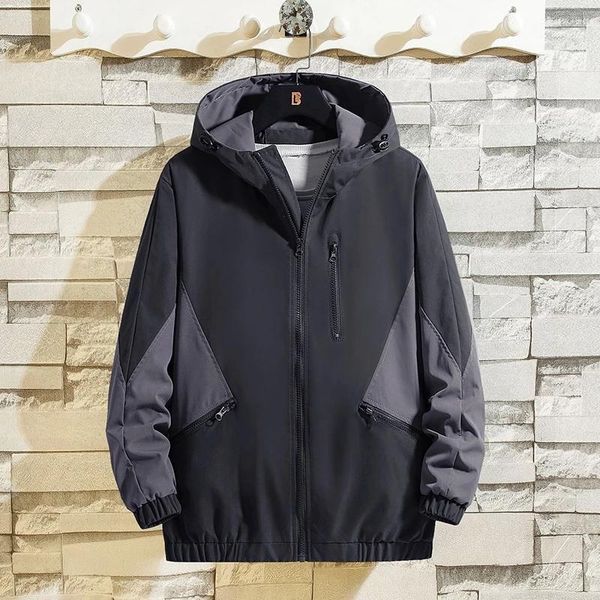 

men's casual camouflage hoodie jacket autumn windcoat military tactical bomber coat 4xl. jackets, Black;brown