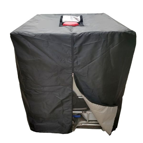 

shade 1000l ibc ton barrel protective cover waterproof dustproof rainwater 210d outdoor tank container sunscreen