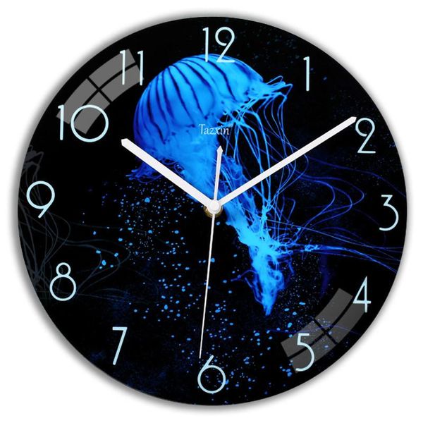 

wall clocks star clock living room nordic creative home fashion glass punch-affordable luxury mute simple