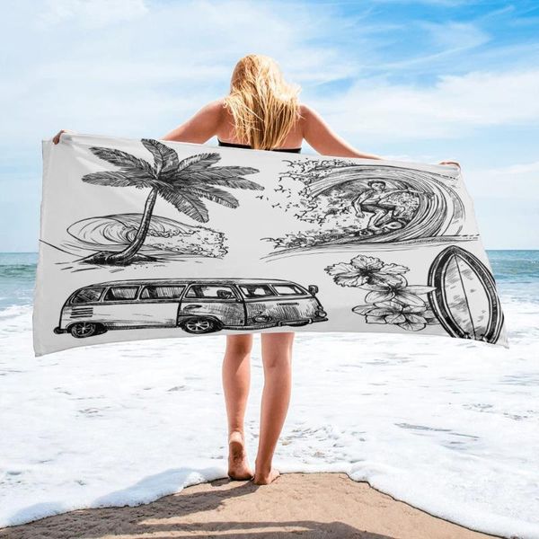 

towel coconut tree car spray beach sport household item bathroom accessories microfiber bath towels mat yoga