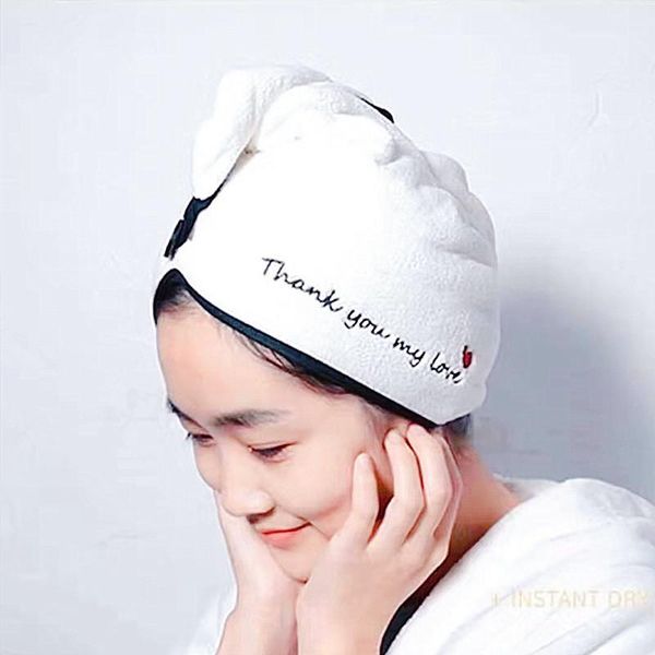 

beanies towel dry hair cap 2021 high-end fashion absorb water to wipe bag turban quick-drying towels triangle shower