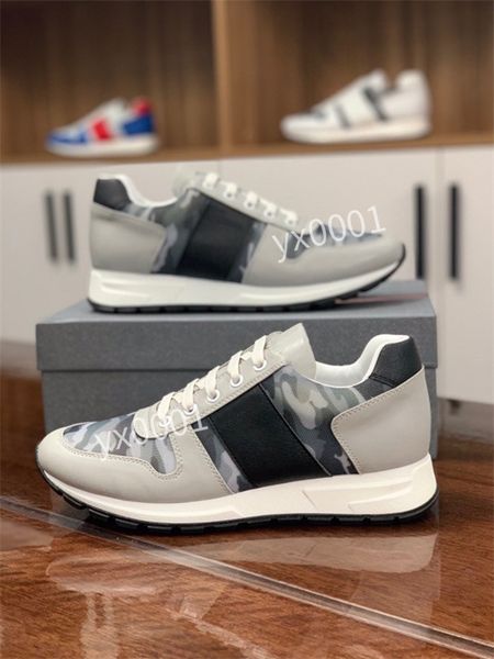 

2022 Stud Rockrunner boots Camouflage Trainers Designer Shoes Mesh Leather Combo Rock Runner Sneakers Mens Women Rubber Sole, 09