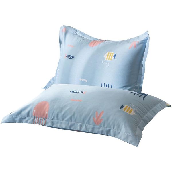 

pillow case 100 cotton for bed sleeping cute cartoon animal pillowslip cover kids bedding matching pillowcases 2 pcs jf008