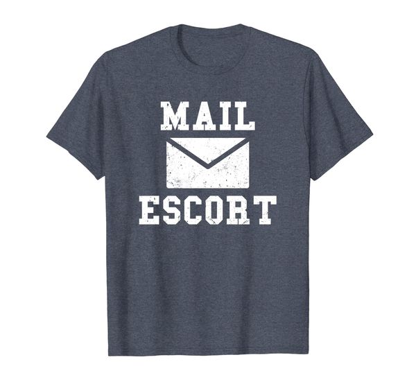 

mail carrier shirt gifts mail escort shirt funny mailman tee, White;black