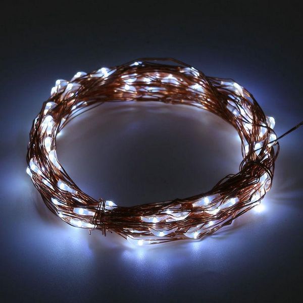

strings 20pcs solar powered 20m 200led starry copper wire led string fairy light moon vine lamp xmas christmas wedding party tree decor