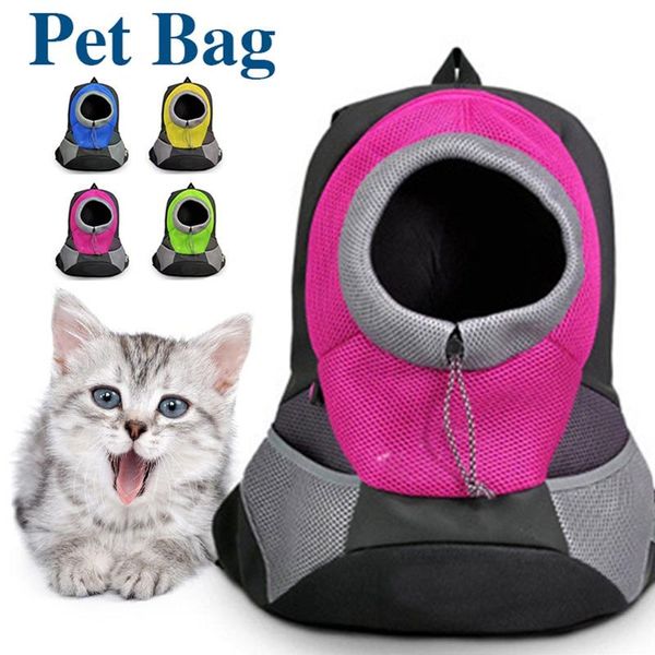 

dog car seat covers outdoor pet bag carrier cat nylon mesh breathable backpack portable travel for puppy small animal