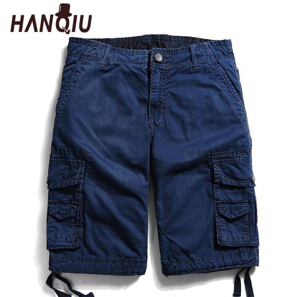 

summer solid men's cargo shorts pure cotton army tactical military men mid-waist casual male, White;black
