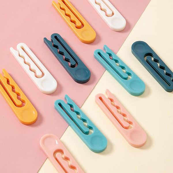 

clothing & wardrobe storage 10 pcs/pack soft laundry folder small drying clip plastic clothespin windproof underwear socks rack clothes peg