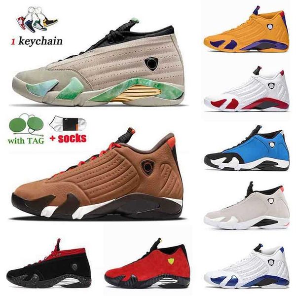 

fashion retro 14 mens jorden basketball shoes 14s fortune gym red lipstick winterized university gold desert sand jumpman sportsa27