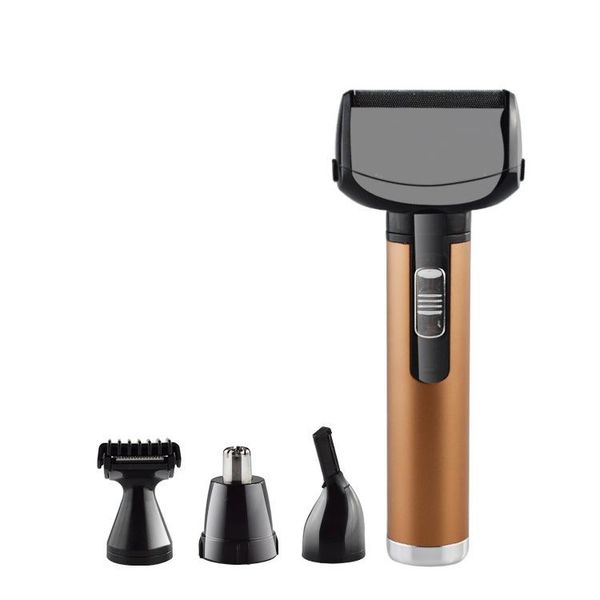 

cross border electricity supplier multi-functional nose hair trimmer rechargeable 4-in-1 repair eyebrows shaving mini electric 4 & ear trimm