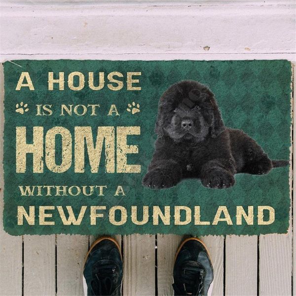 

carpets 3d please remember a house is home foundland dog rules doormat non slip door floor mats decor porch