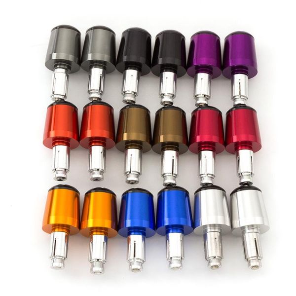 

handlebars 22mm handle bar universal cnc aluminum motorcycles handlebar counterweight fists hand grips end steering weights