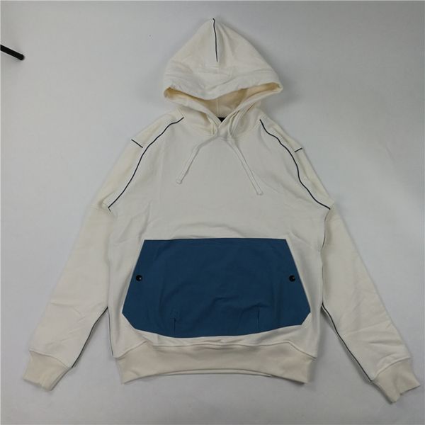 

hoodie casual fashion sportswear solid color couple's clothes simple style men's pullover famous brand in europe and america comfo, Black
