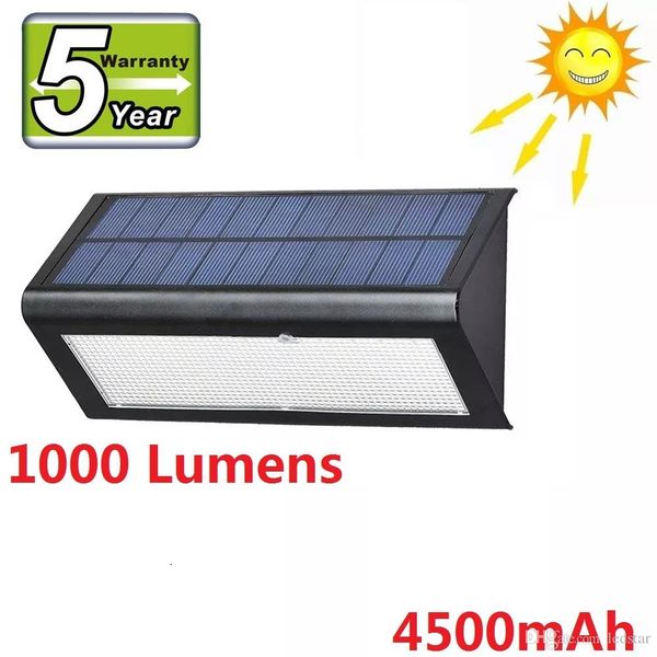 

outdoor wall lamps waterproof led sensor solar light 1000 lumens solar power garden light radar motion sensor pathway wall lamp