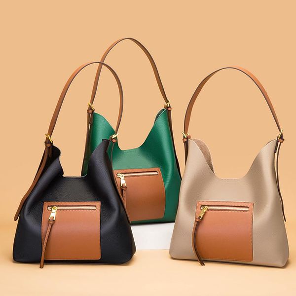 

evening bags natural genuine cow leather women handbag 2021 real cowhide female shoulder bag fashion large capacity ladies crossbody tote