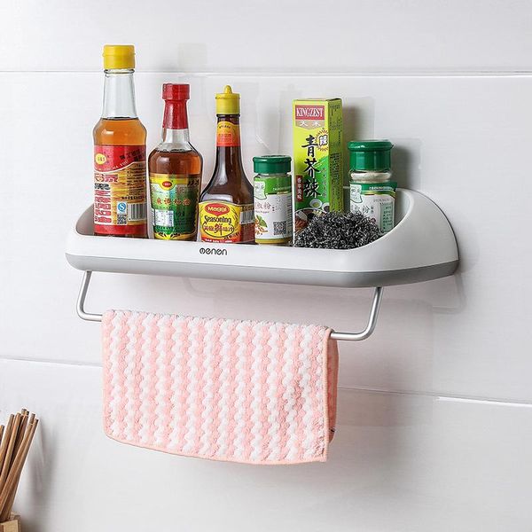 

wall storage shelf rack for kitchen goods bathroom organizer accessories bath toilet sink towel makeup shelfs hooks & rails