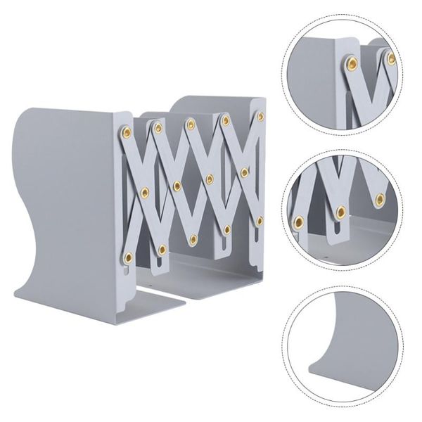 

hooks & rails 1pc retractable book standing holder folding bookshelf creative stand