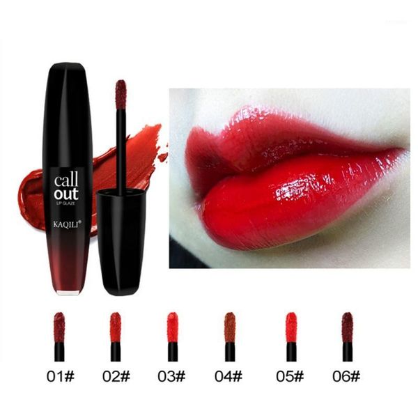 

mirror lip glaze gloss tint lipgloss non-stick cup waterproof long lasting moisturizing liquid lipstick:1