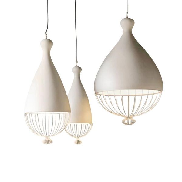 

pendant lamps nordic style simple modern household restaurant creative personality birdcage coffee bar loft chandelier