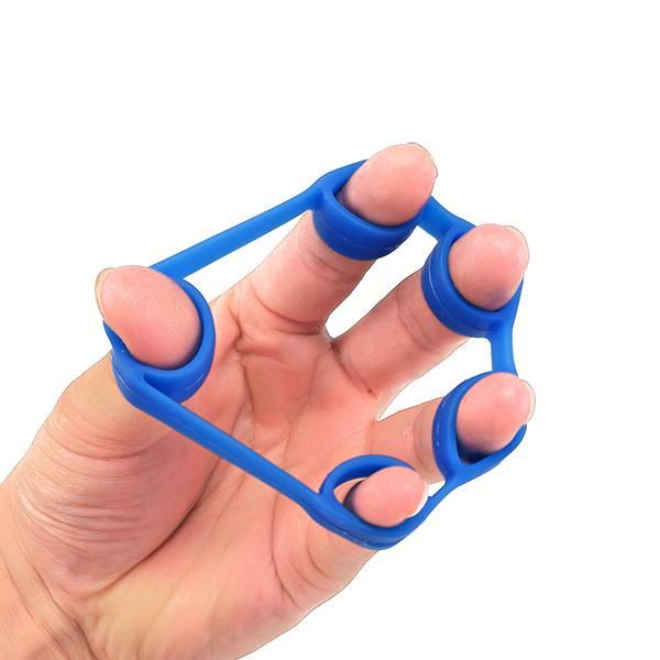

silicone finger strengthener hand resistance band grip exerciser strength trainer gripper thj99 bands