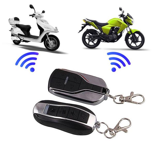 

theft protection motorcycle security system anti-theft alarm remote control sensor for car