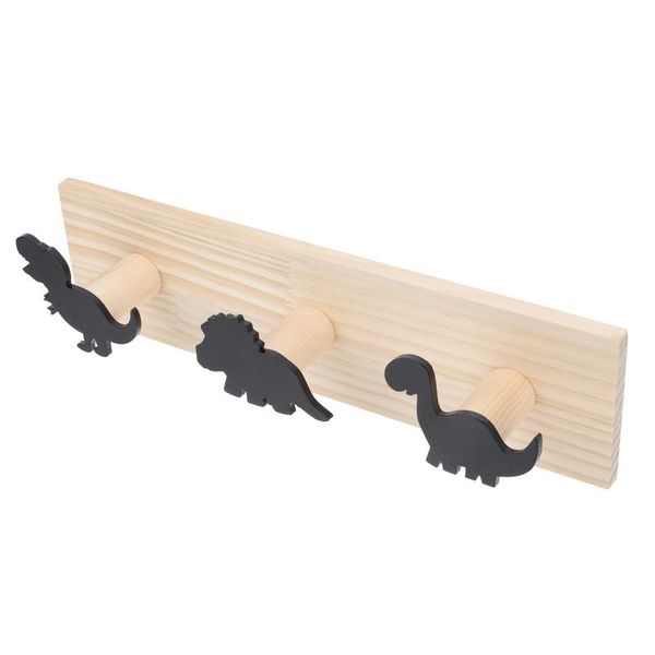 

hooks & rails 1pc decorative wall hanging hook lovely wooden row for home