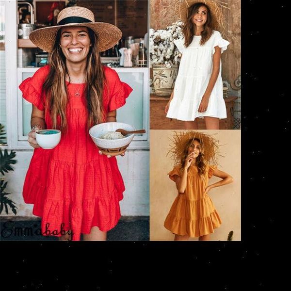 

holiday beach bikini cover women dress up boho casual party sun mini sundress, Black;gray