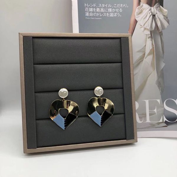 

c new love sequins earrings for 21 years luxurys designers jewelry, Golden;silver