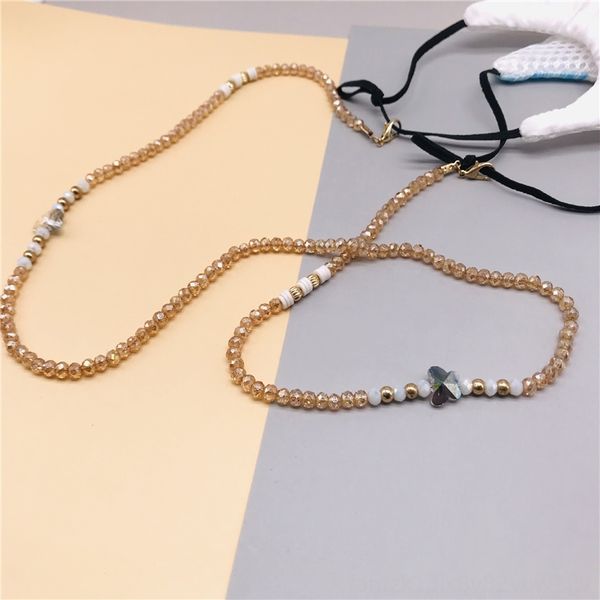 

foT crystal hand woven crystal decorative eye s accessories glasses chain hand woven mask decorative chain glasses mask accessories