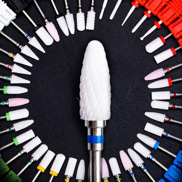 

nail art ceramic polishing head remover exfoliating tool machine accessories tools files