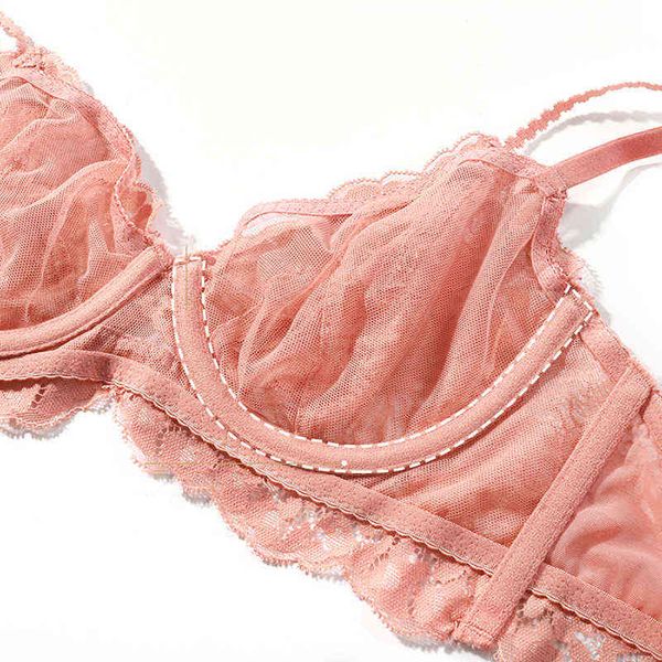 

nxy settermezy lace lingerie set women' underwear transparent push up brassiere party  panties bra 1129, Red;black