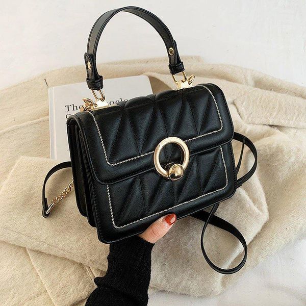 

evening bags ceavni armpit sling handbags shoulder solid color women pu leather tote bag simple messenger for 2021