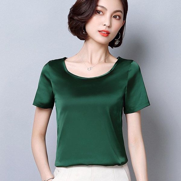

women's blouses & shirts short-sleeved large size shirt ladies casual, White