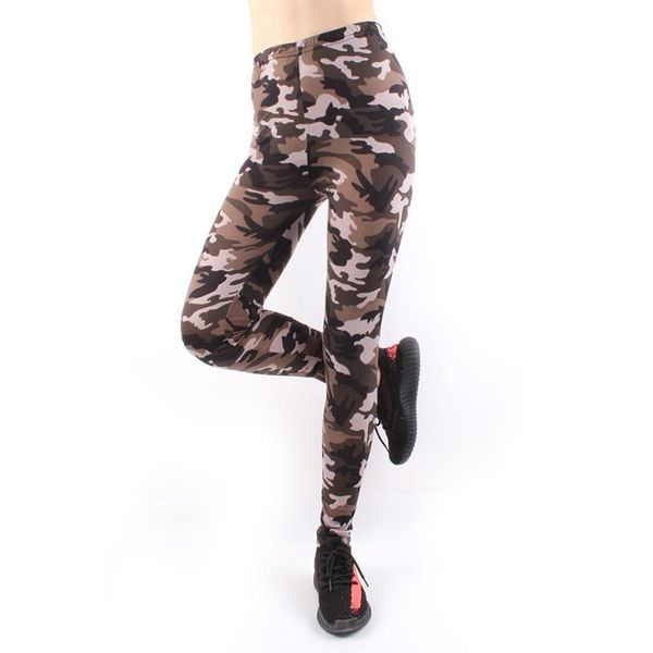 

women's pants & capris aecu print leggings stretch nine women multicolor spring autumn sporting athleisure high waist streetwear, Black;white