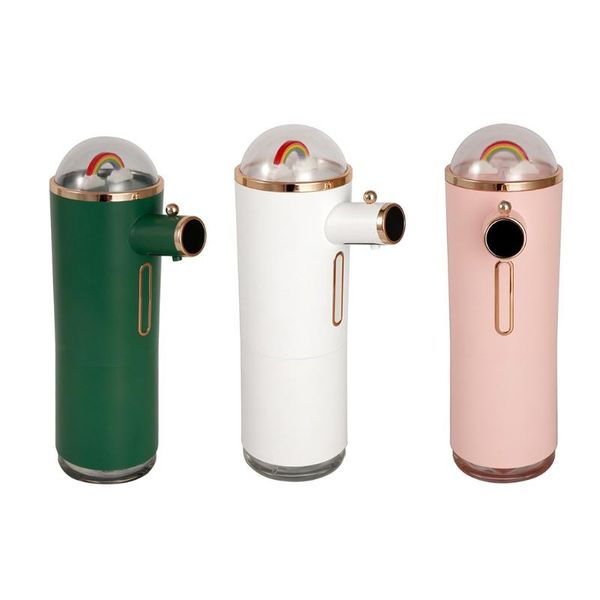 

liquid soap dispenser 63ha smart touchless infrared automatic with rainbow decoration rechargeable