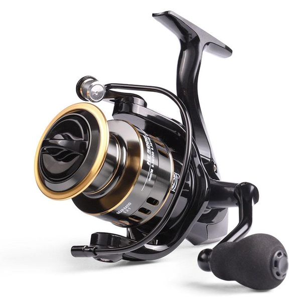 

1000-7000 series all metal fishing reel max drag 10kg 5.2:1 high speed spool spinning saltwater wheel carp baitcasting reels