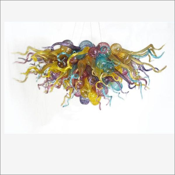 

chandeliers colored handmade blown glass big chandelier hand